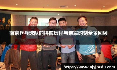 南京乒乓球队的拼搏历程与荣耀时刻全景回顾